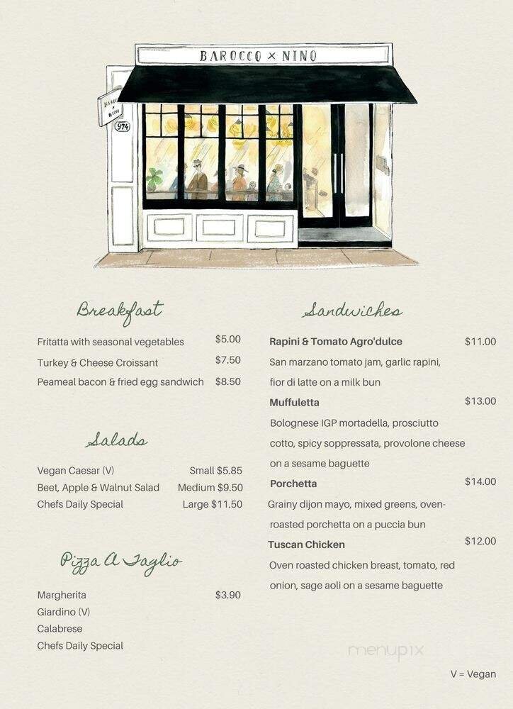 Menu page 2