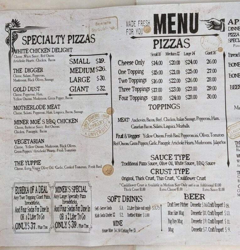 Menu page 3