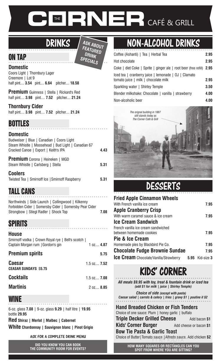 Menu page 2