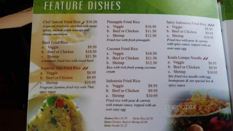 Menu page 2