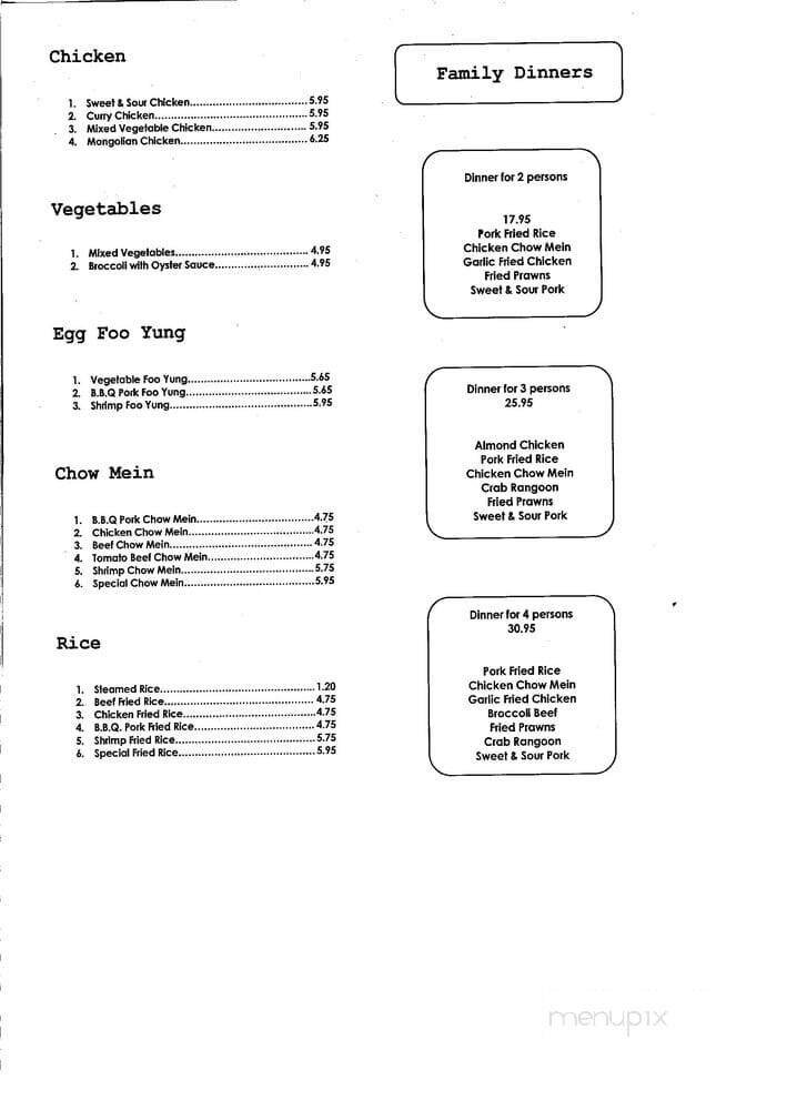 Menu page 6