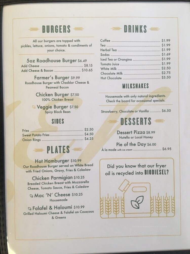 Menu page 2