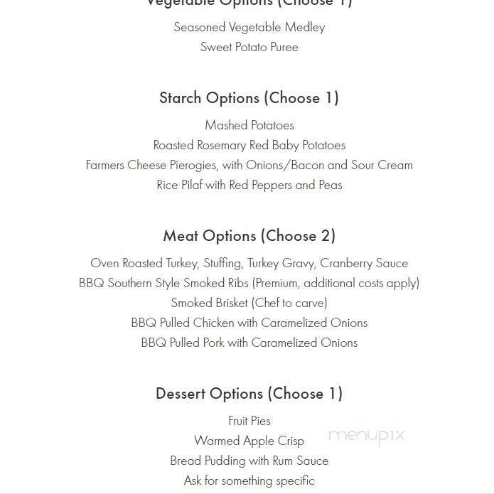 Menu page 1