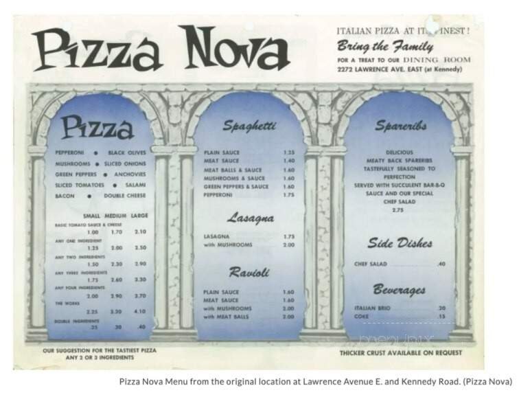 Menu page 1