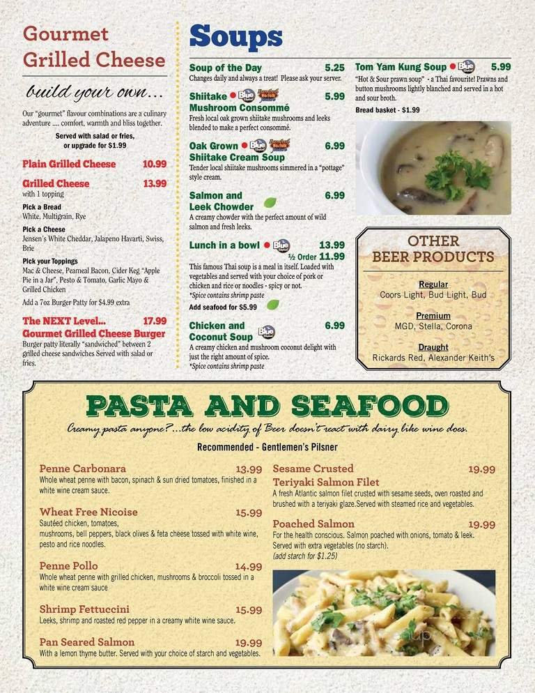 Menu page 2