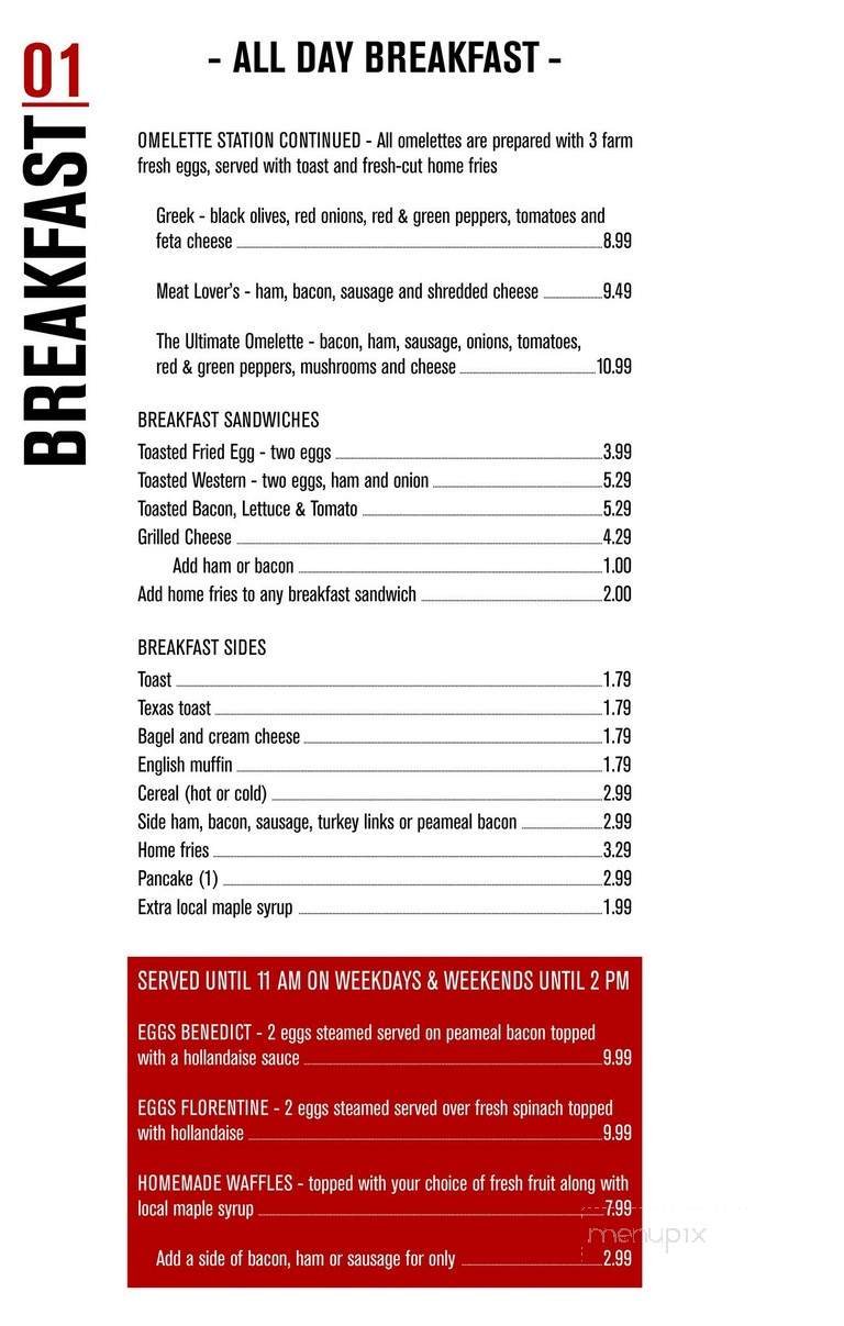 Menu page 2