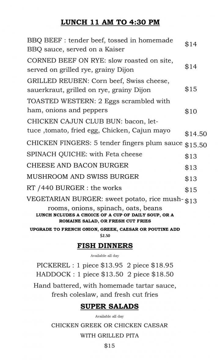 Menu page 2