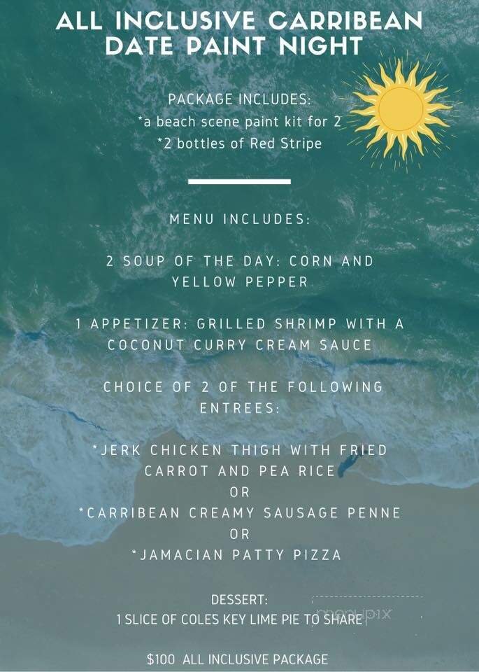 Menu page 1