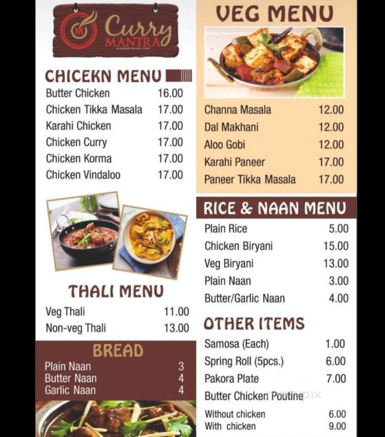 Menu page 2