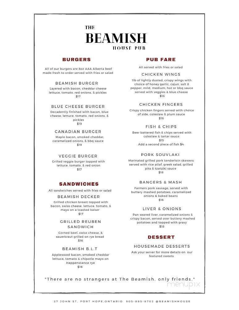 Menu page 2