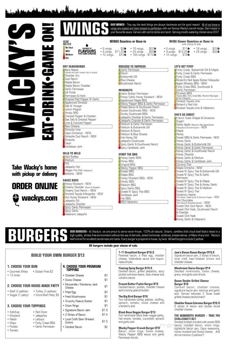 Menu page 2