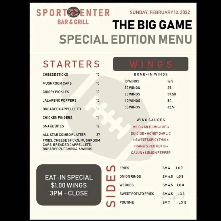 Menu page 2