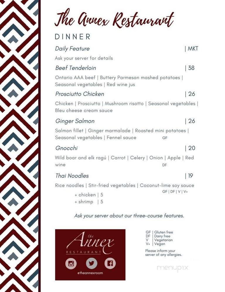 Menu page 2