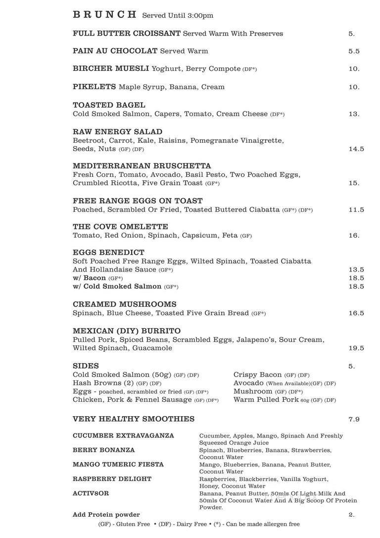 Menu page 2