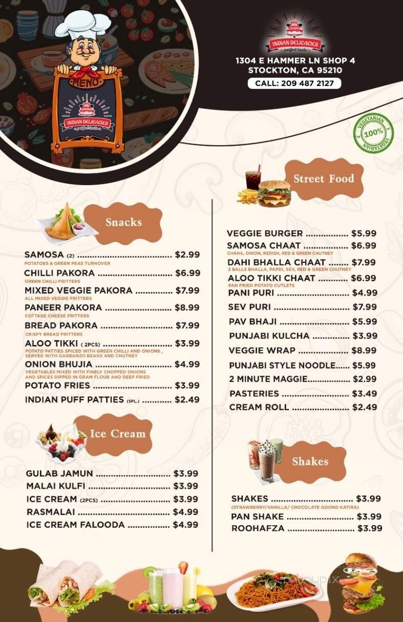 Menu page 2