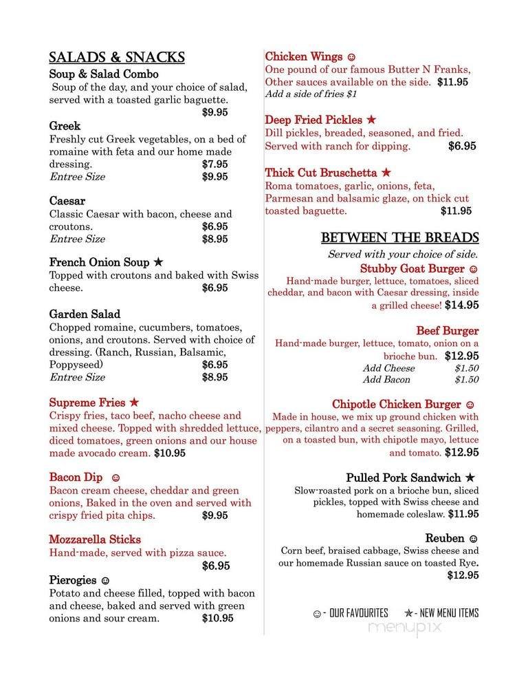 Menu page 2