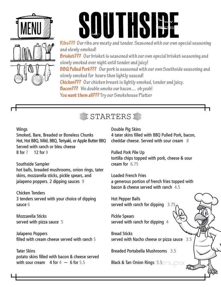 Menu page 2