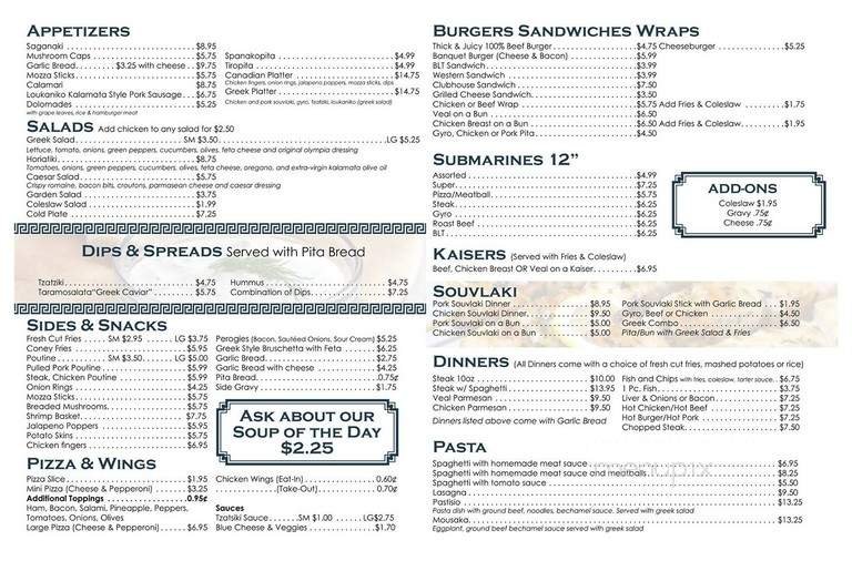 Menu page 2