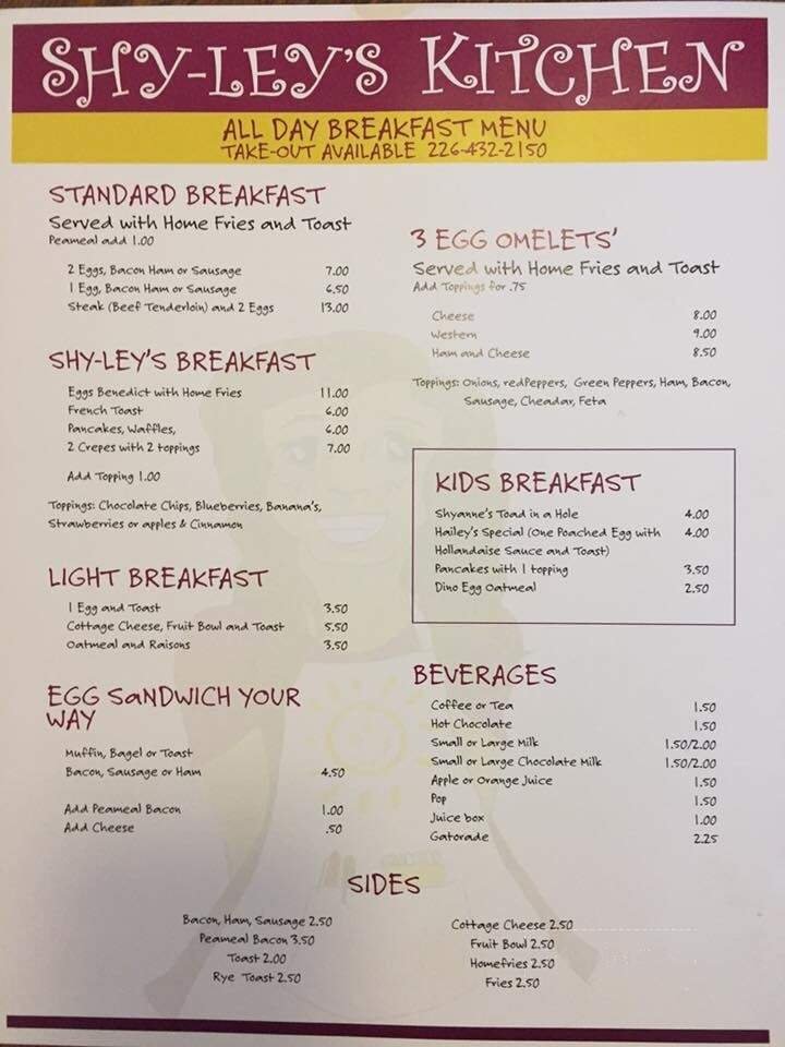 Menu page 2