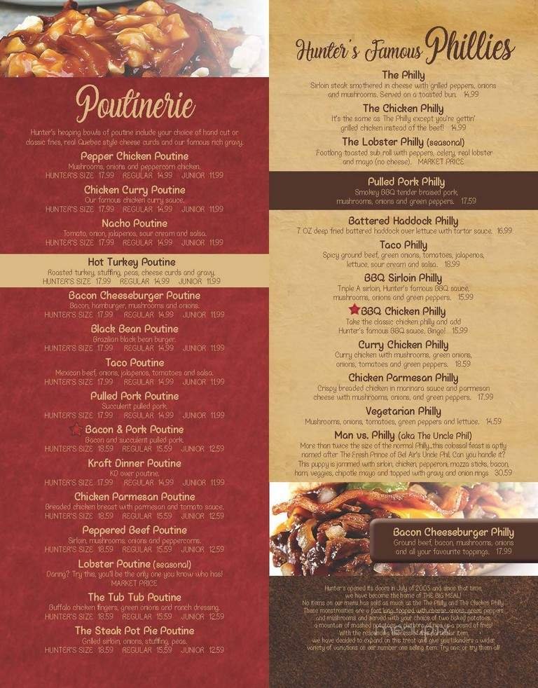Menu page 2