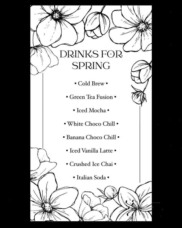 Menu page 1