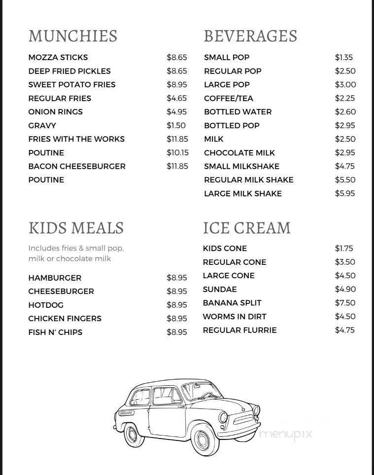 Menu page 1