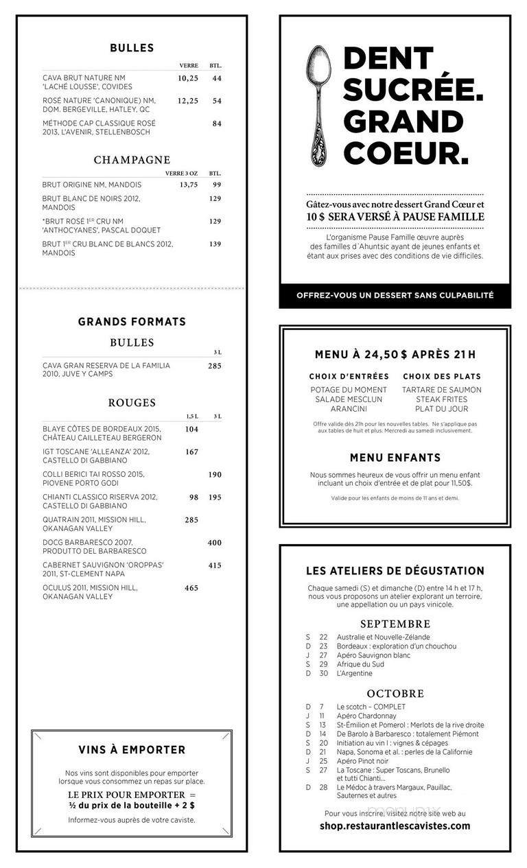 Menu page 2