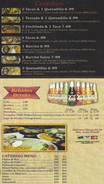 Menu page 5