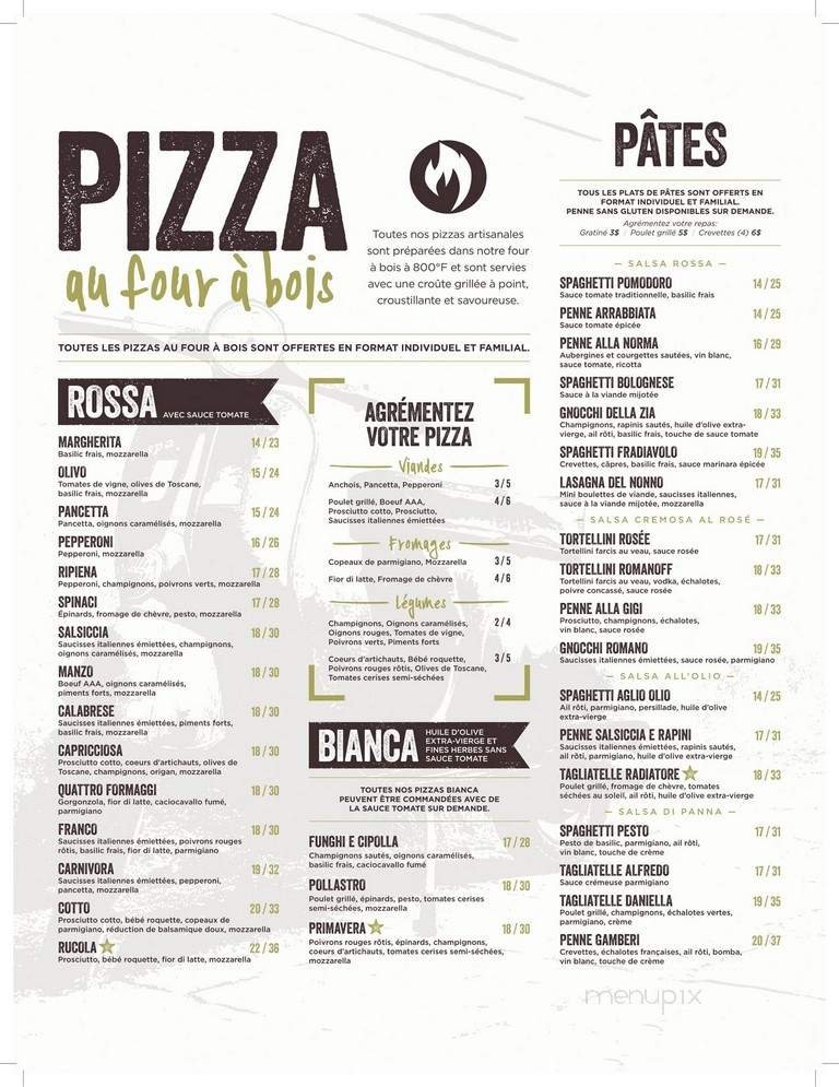 Menu page 2