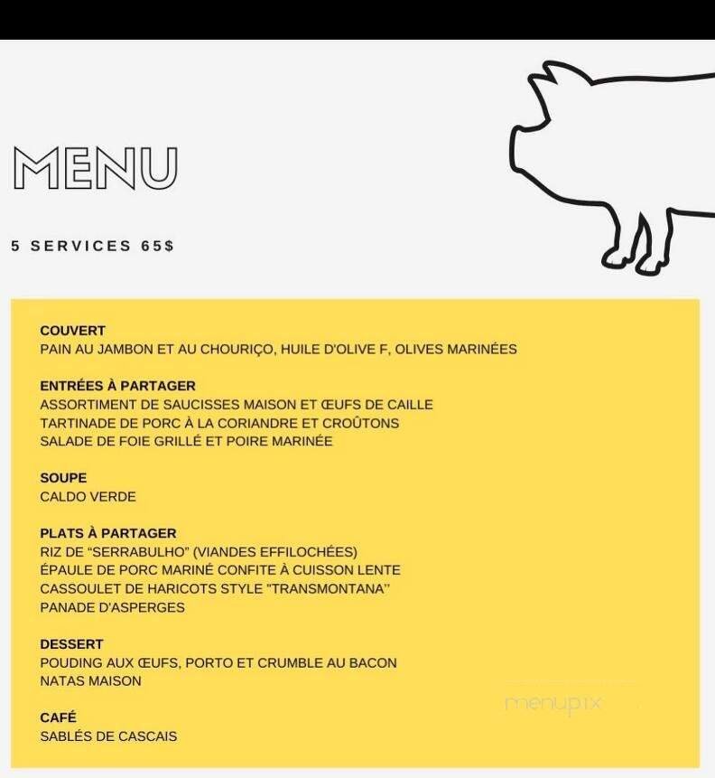 Menu page 2