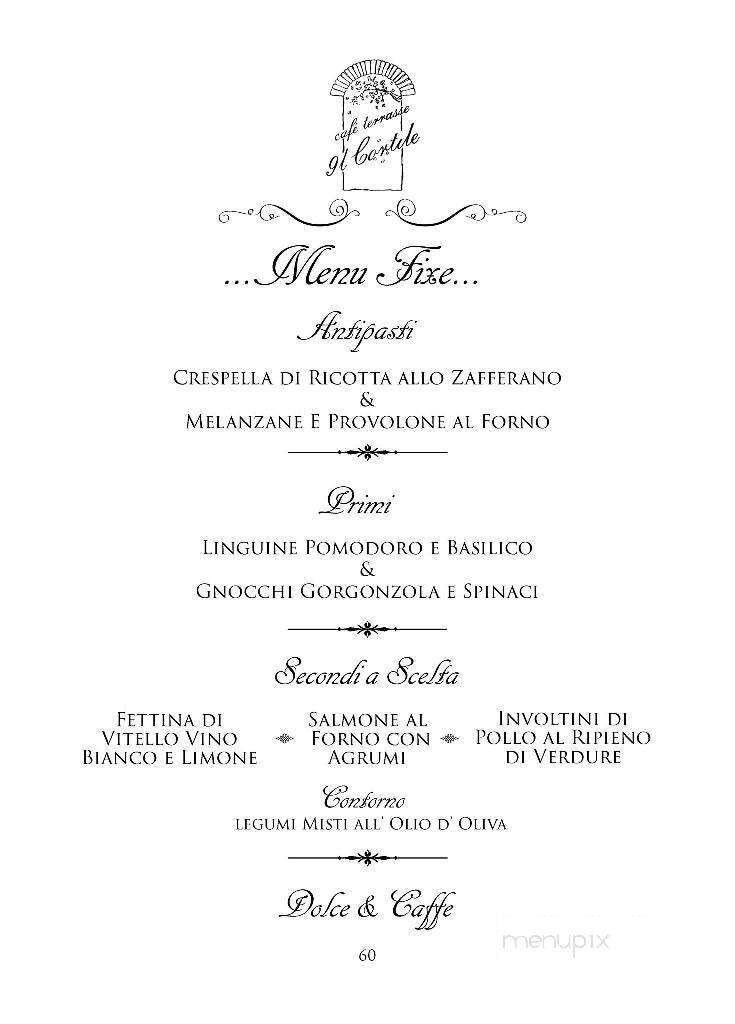 Menu page 1