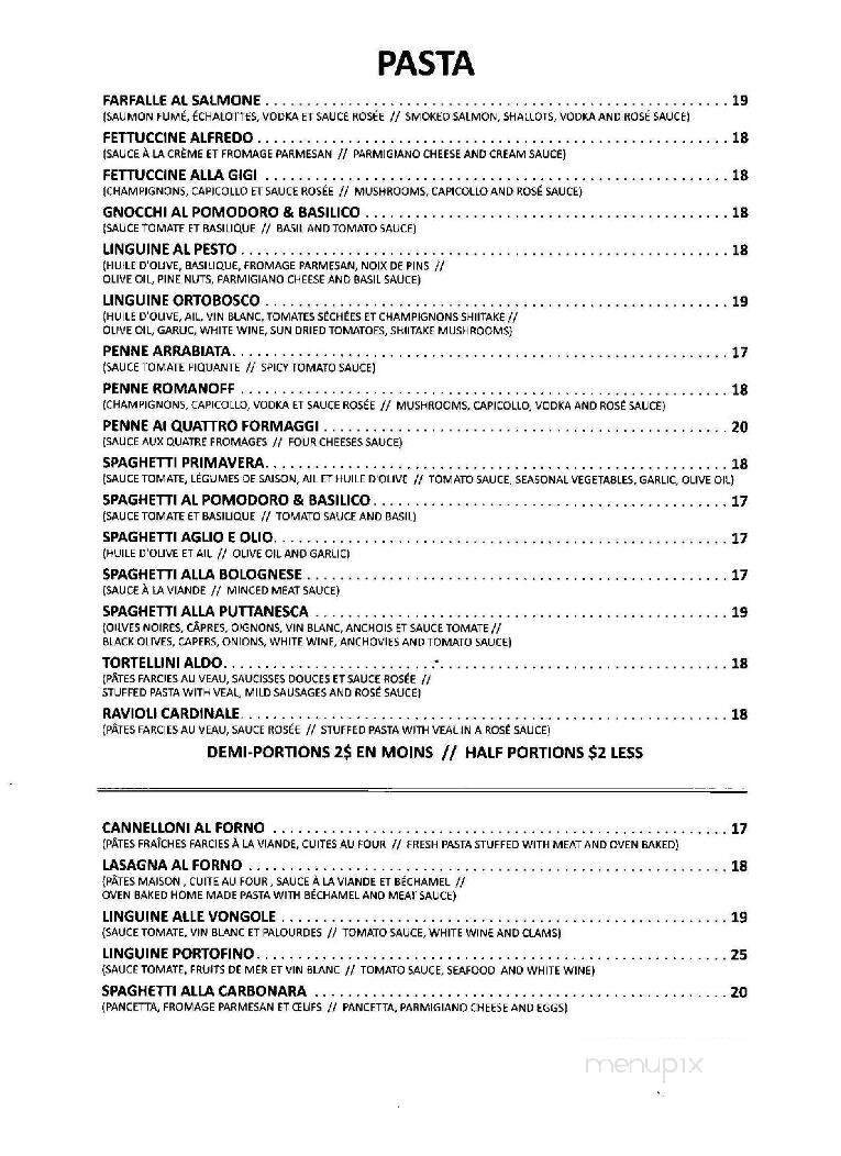 Menu page 2