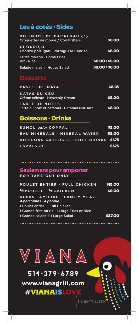 Menu page 2