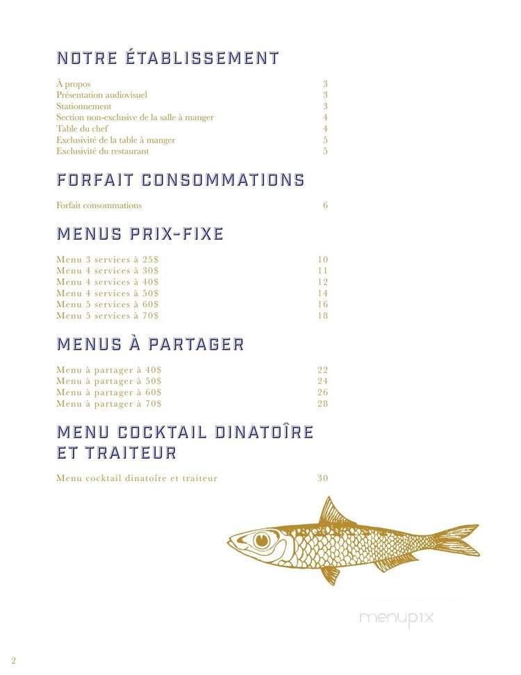 Menu page 2