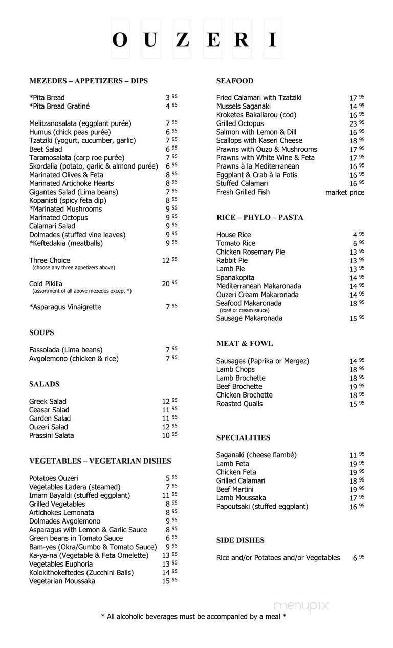 Menu page 2