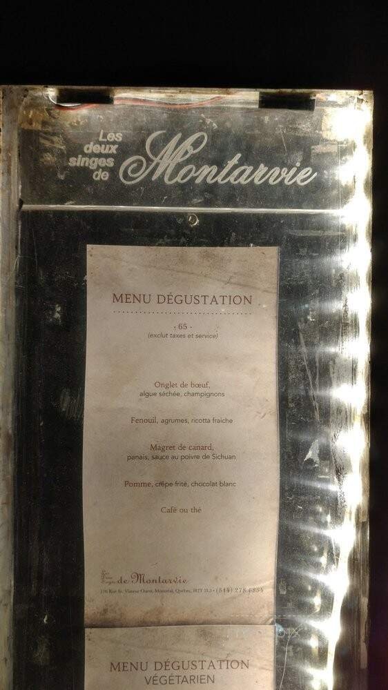 Menu page 2