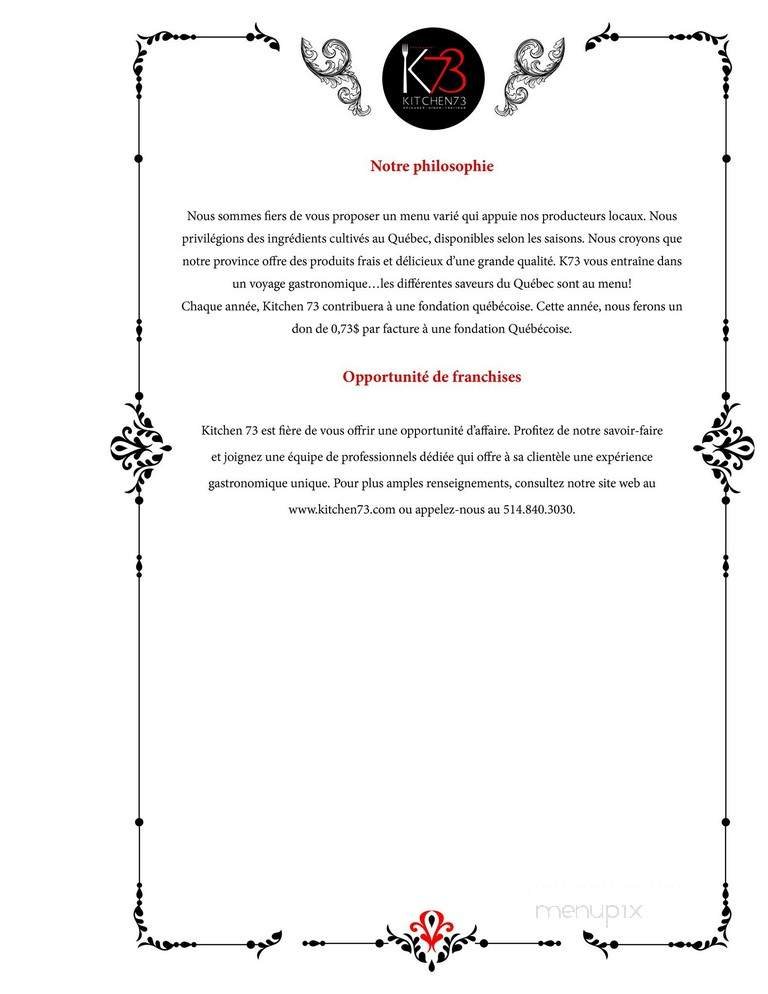 Menu page 1