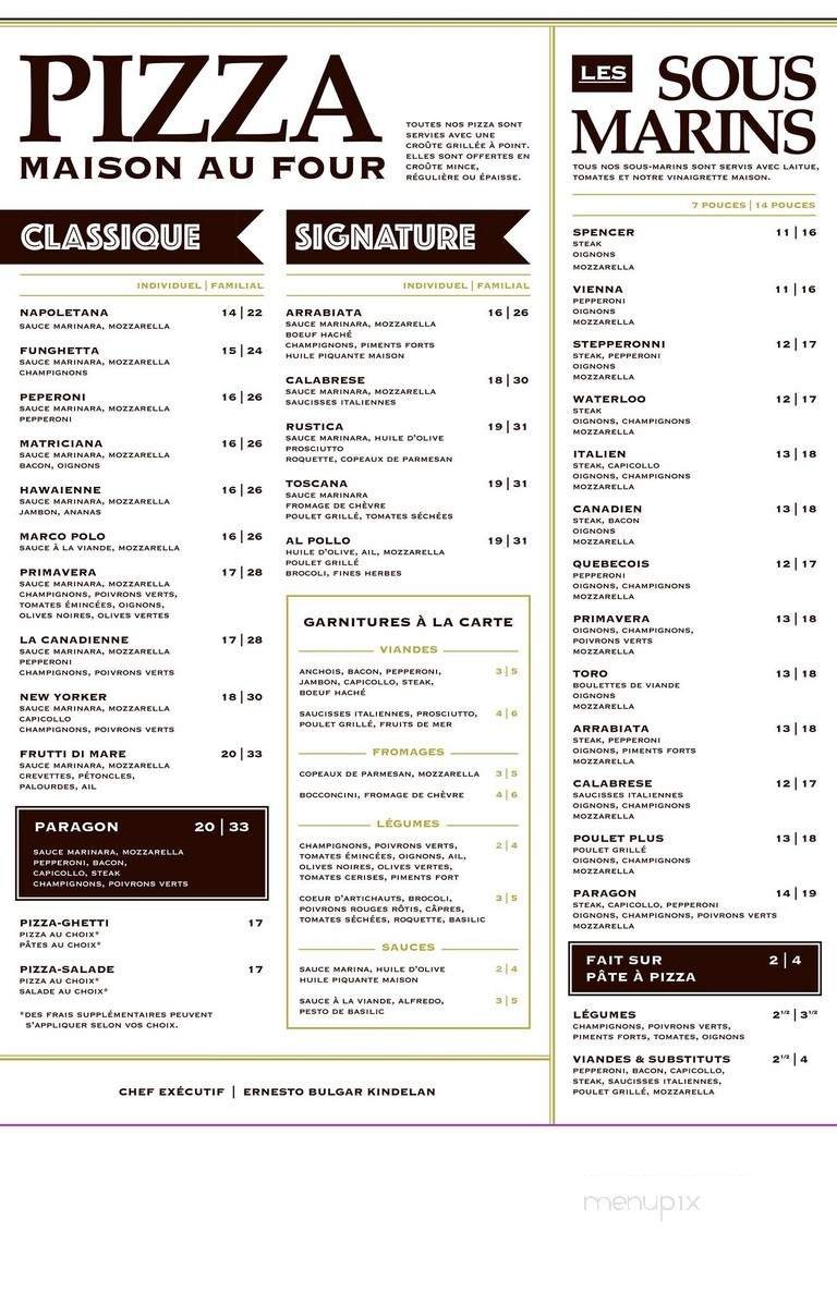 Menu page 2