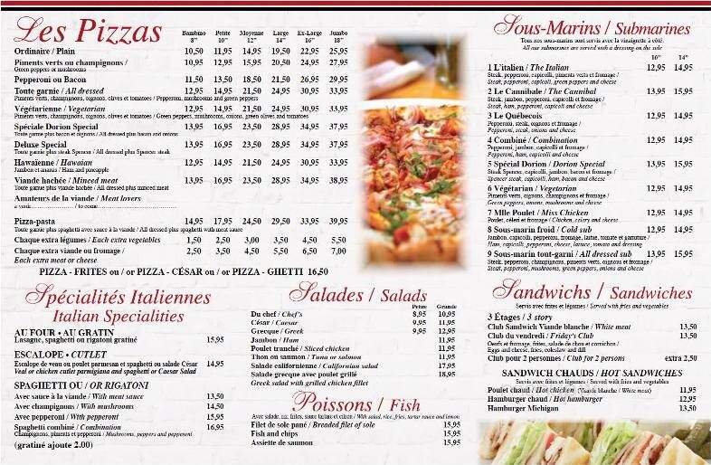 Menu page 2