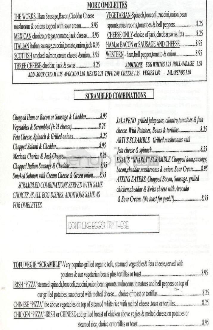 Menu page 2