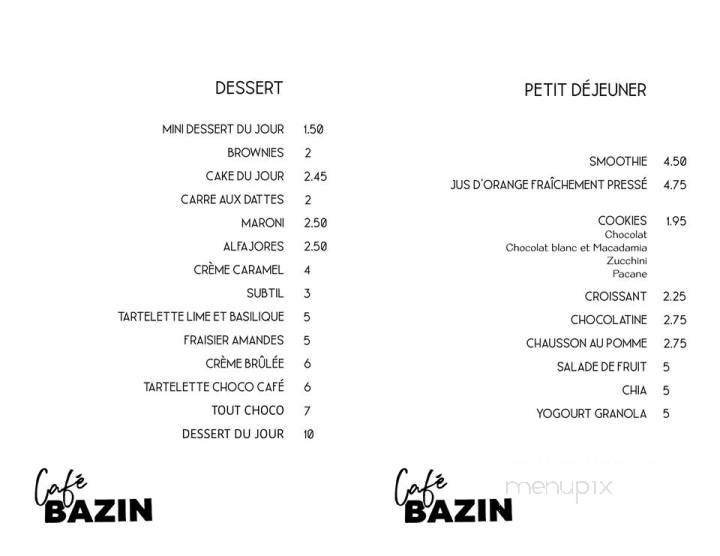 Menu page 2