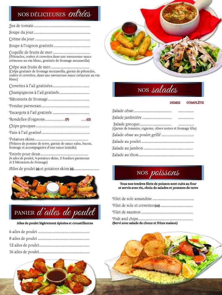 Menu page 1