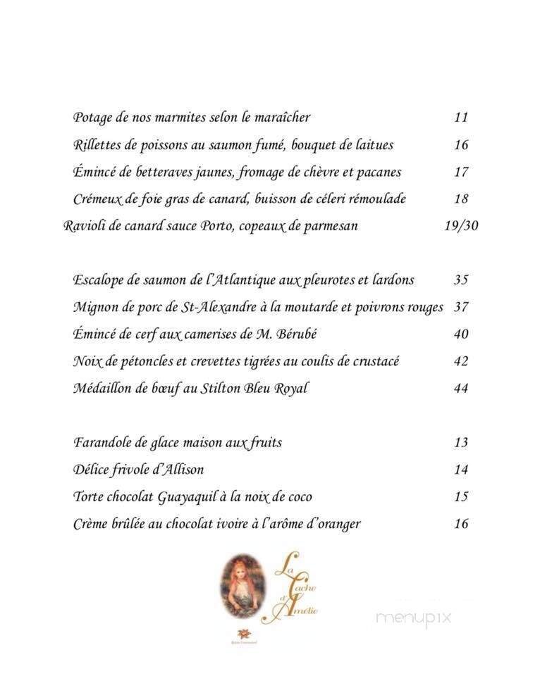 Menu page 1