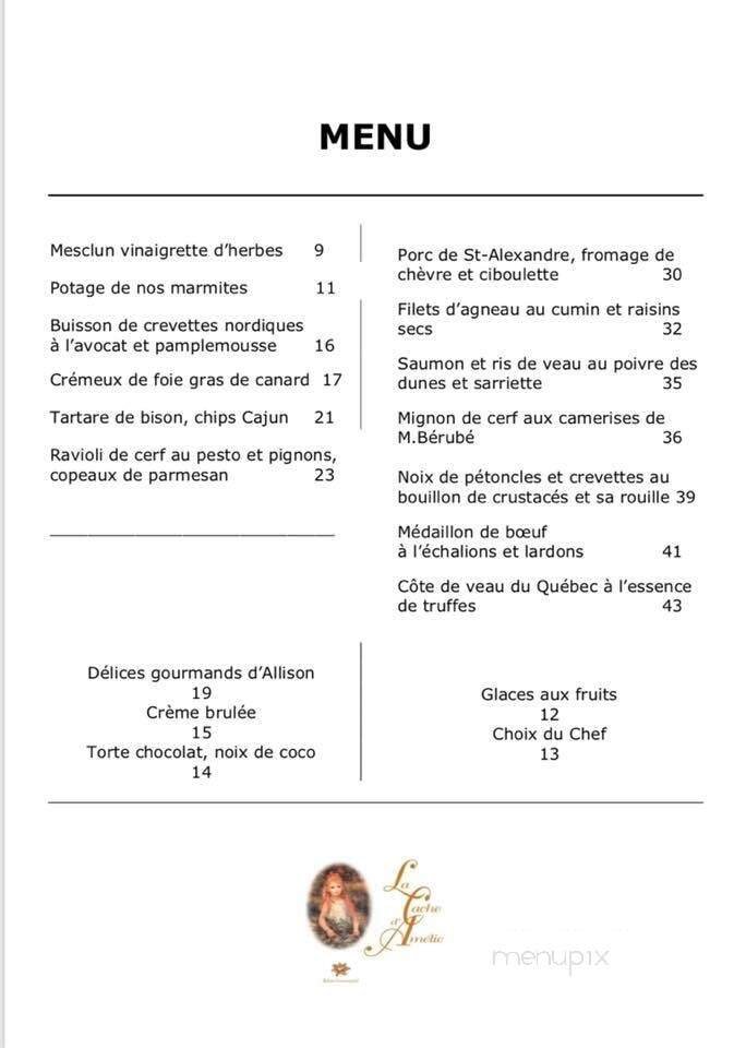 Menu page 2
