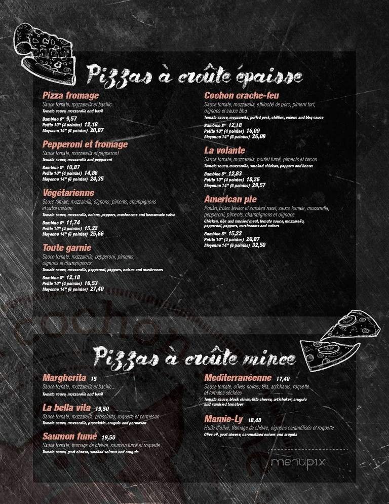 Menu page 2