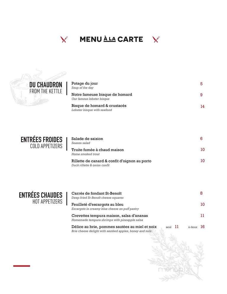 Menu page 2