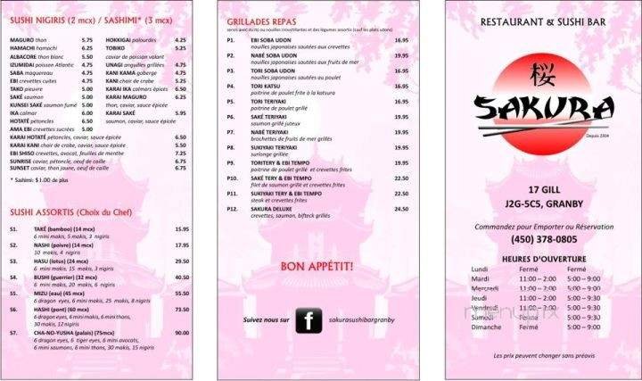 Menu page 2