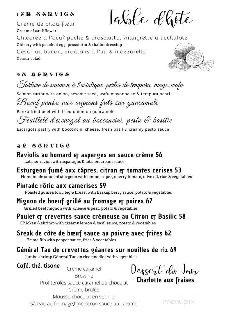 Menu page 2
