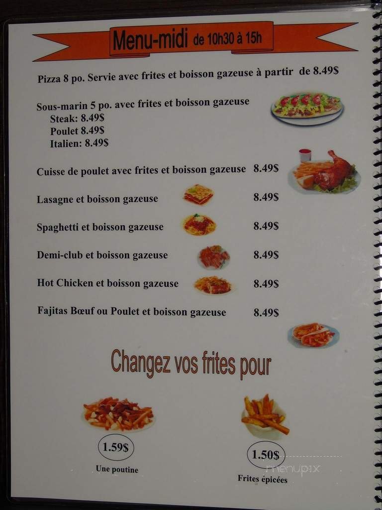 Menu page 2