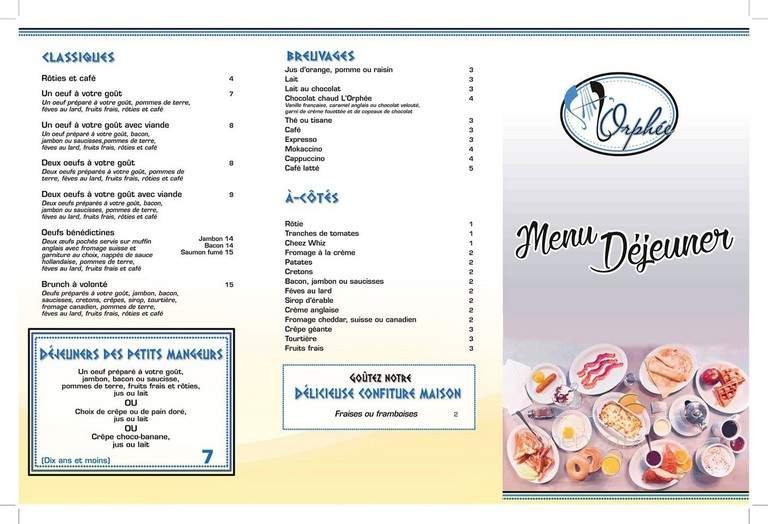 Menu page 1